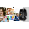 Smartband Giewont Fit&GO Duo GW200-2 - Black + Pasek Ice White - 4982