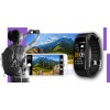 Smartband Giewont Fit&GO Duo GW200-3 - Black + Pasek Flora Violet - 4983