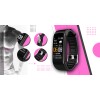 Smartband Giewont Fit&GO Duo GW200-4 - Black + Pasek Think Pink - 4984