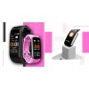 Smartband Giewont Fit&GO Duo GW200-4 - Black + Pasek Think Pink - 4984