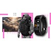Smartband Giewont Fit&GO Duo GW200-4 - Black + Pasek Think Pink - 4984