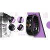 Smartband Giewont Fit&GO Duo GW200-8 - Black + Pasek Touch of Lavender - 5184