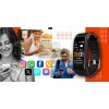 Smartband Giewont Fit&GO Duo GW200-9 - Black + Pasek Orange Power - 5185