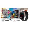 Smartwatch Giewont Dynamic SmartCall GW230-2 - Carbon/Carbon - 6560