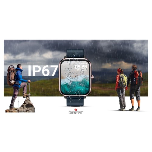 Smartwatch Giewont Dynamic SmartCall GW230-5 - RoseGold/Deep Ocean - 6557