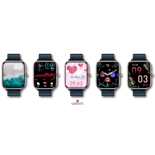 Smartwatch Giewont Dynamic SmartCall GW230-5 - RoseGold/Deep Ocean - 6557