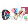 Smartwatch Giewont Supernova SmartCall GW330-4 Black Shine/Powder Pink - 6207
