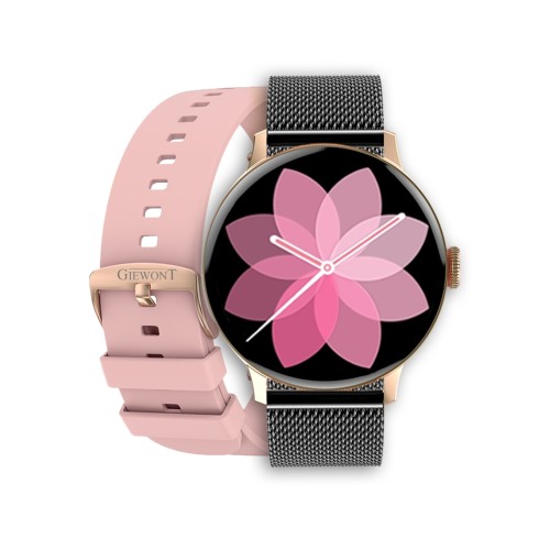 Smartwatch Giewont Supernova SmartCall GW330-4 Black Shine/Powder Pink - 6207