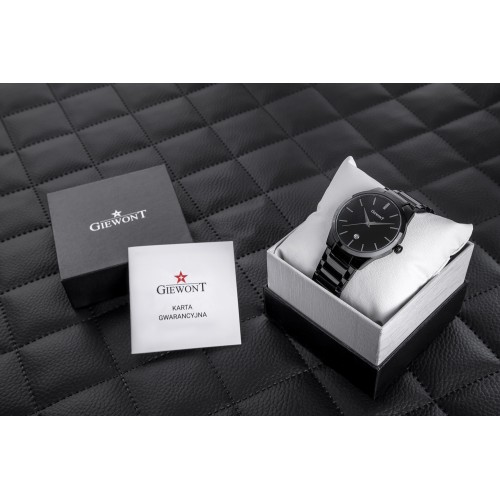 Zegarek Męski GIEWONT Timeless GW4290-1 Black - 6376