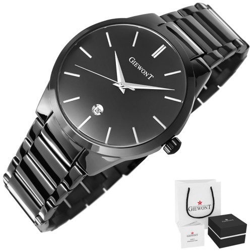 Zegarek Męski GIEWONT Timeless GW4290-1 Black - 6376