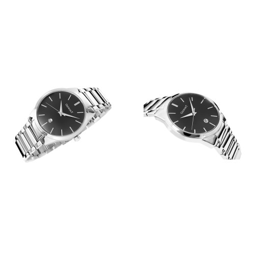 Zegarek Męski GIEWONT Timeless GW4290-2 Silver/Black - 6375