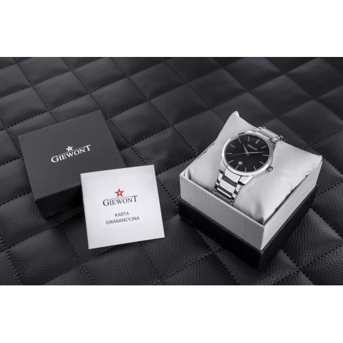 Zegarek Męski GIEWONT Timeless GW4290-2 Silver/Black - 6375
