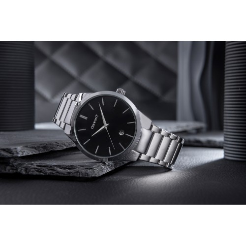Zegarek Męski GIEWONT Timeless GW4290-2 Silver/Black - 6375