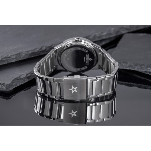 Zegarek Męski GIEWONT Timeless GW4290-2 Silver/Black - 6375