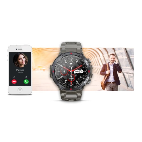 Smartwatch Giewont Focus SmartCall GW430-2 - Stone - 5127