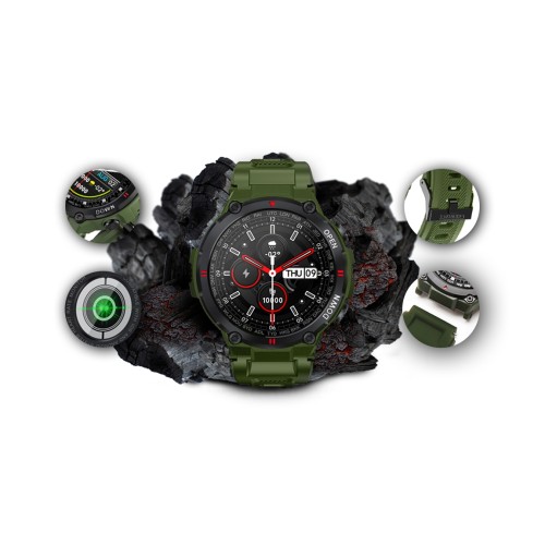 Smartwatch Giewont Focus SmartCall GW430-3 - Forest - 5128