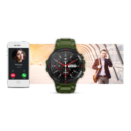 Smartwatch Giewont Focus SmartCall GW430-3 - Forest - 5128