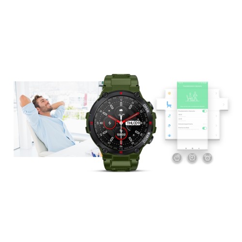 Smartwatch Giewont Focus SmartCall GW430-3 - Forest - 5128