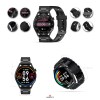 Smartwatch Giewont Vertex SmartCall GW450-1 Carbon/Carbon Silikon - 6330