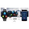 Smartwatch Giewont Vertex SmartCall GW450-1 Carbon/Carbon Silikon - 6330