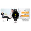 Smartwatch Giewont Vertex SmartCall GW450-1 Carbon/Carbon Silikon - 6330