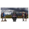Smartwatch Giewont Vertex SmartCall GW450-1 Carbon/Carbon Silikon - 6330