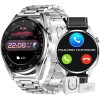 Smartwatch Giewont Vertex SmartCall GW450-5 Silver/Carbon Leather - 6326