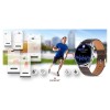 Smartwatch Giewont Vertex SmartCall GW450-6 Silver/Brown Leather - 6325