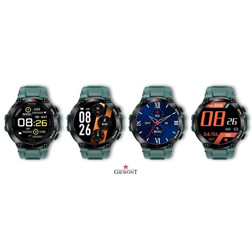 Smartwatch Giewont Pionier GPS GW460-2 - Sea Green - 6664