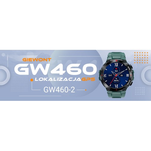 Smartwatch Giewont Pionier GPS GW460-2 - Sea Green - 6664