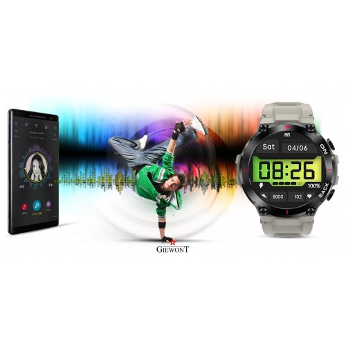 Smartwatch Giewont Pionier GPS GW460-3 - Light Stone - 6665