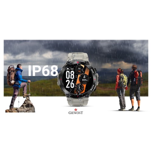 Smartwatch Giewont Pionier GPS GW460-3 - Light Stone - 6665
