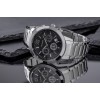Zegarek Męski Giewont Apex Chrono GW6480-1 Chronograf Silver/Black - 6369