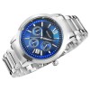 Zegarek Męski Giewont Apex Chrono GW6480-2 Chronograf Silver/Blue - 6368