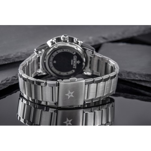 Zegarek Męski Giewont Apex Chrono GW6480-2 Chronograf Silver/Blue - 6368