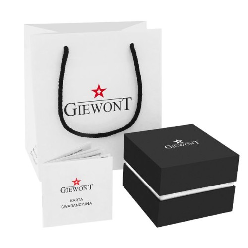 Zegarek Męski Giewont PrimeChrono GW8620-2 Chronograf Silver/Blue - 6373