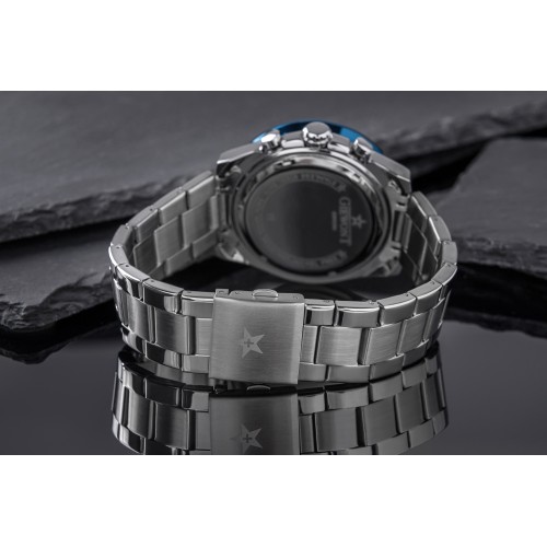 Zegarek Męski Giewont PrimeChrono GW8620-2 Chronograf Silver/Blue - 6373