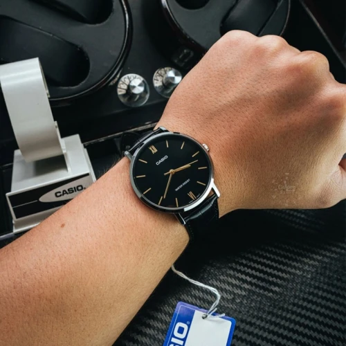 ZEGAREK MĘSKI CASIO MTP-VT01L-1B + BOX (zd165g) - TA-51361