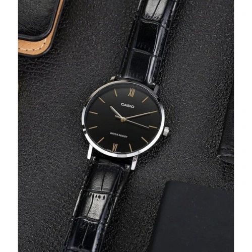 ZEGAREK MĘSKI CASIO MTP-VT01L-1B + BOX (zd165g) - TA-51361
