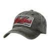 Czarna Czapka Z Daszkiem Regulowana Vintage Unisex Cz-M-37 - HH-9450