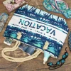 Duża Torba Plażowa Torebka Summer Na Lato Pojemna Tor743 - HH-9918