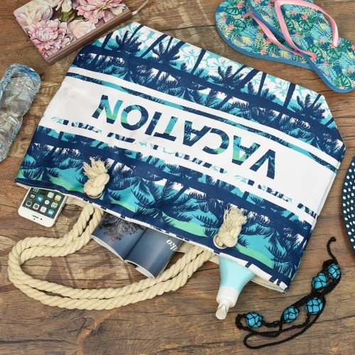 Duża Torba Plażowa Torebka Summer Na Lato Pojemna Tor743 - HH-9918