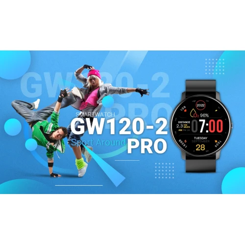 Smartwatch Giewont Sport Around PRO SmartCall GW120-2 PRO - Carbon - 7084