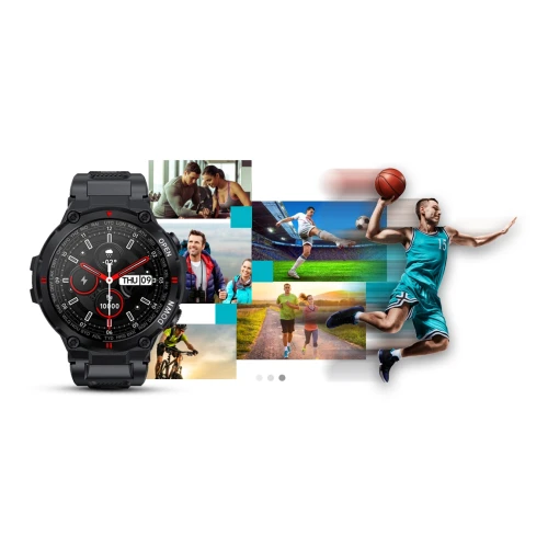 Smartwatch Giewont Focus SmartCall GW430-1 - Carbon - 5126